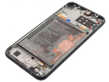 Black full screen Service Pack housing housing IPS LCD with midnight black frame for Huawei P40 Lite E, ART-L28, ART-L29